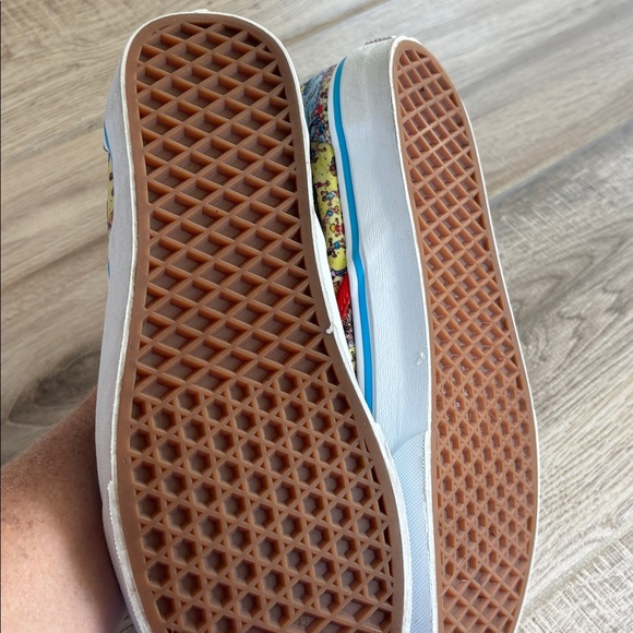 Vans Where’s Waldo Colorful Graphic Slip-On Loafers size 10 new main image 4